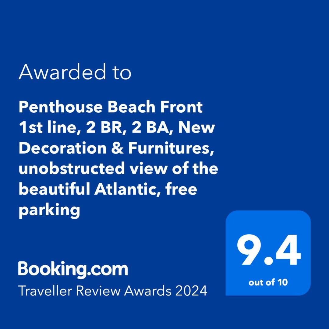 Penthouse Beach Front 1St Line, 2 Bedroom 2 Ba, New Decoration & Furnitures, Unobstructed View Of The Beautiful Atlantic, Free Parking Hollywood Ngoại thất bức ảnh
