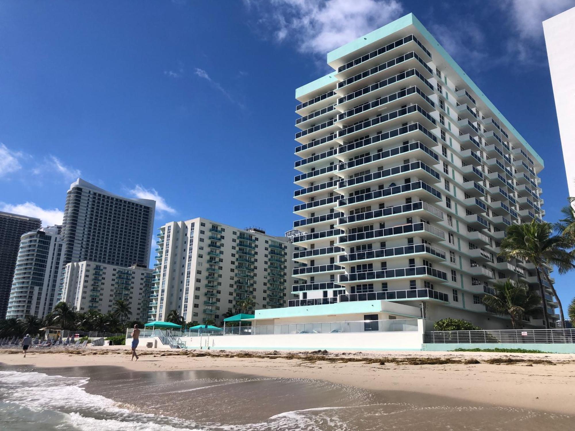 Penthouse Beach Front 1St Line, 2 Bedroom 2 Ba, New Decoration & Furnitures, Unobstructed View Of The Beautiful Atlantic, Free Parking Hollywood Ngoại thất bức ảnh